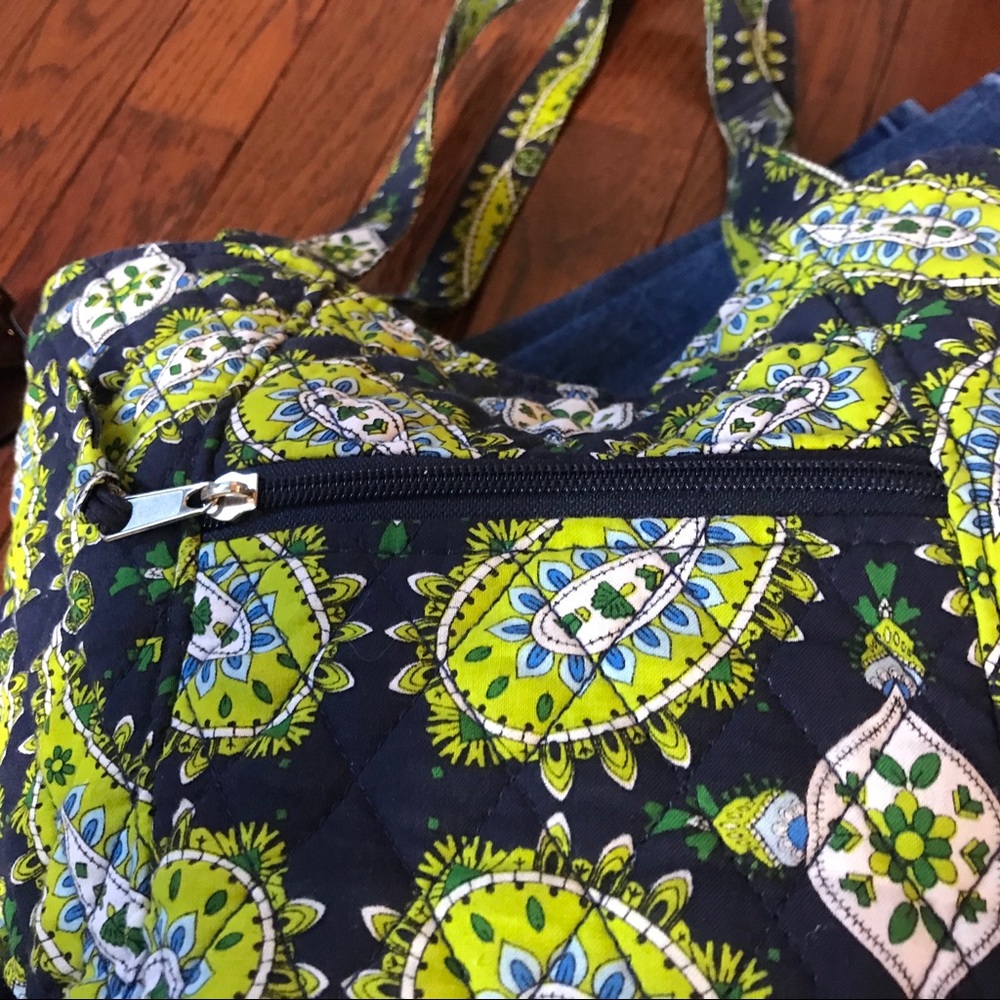 Multicolored Patterned Quilted Purse - image 2